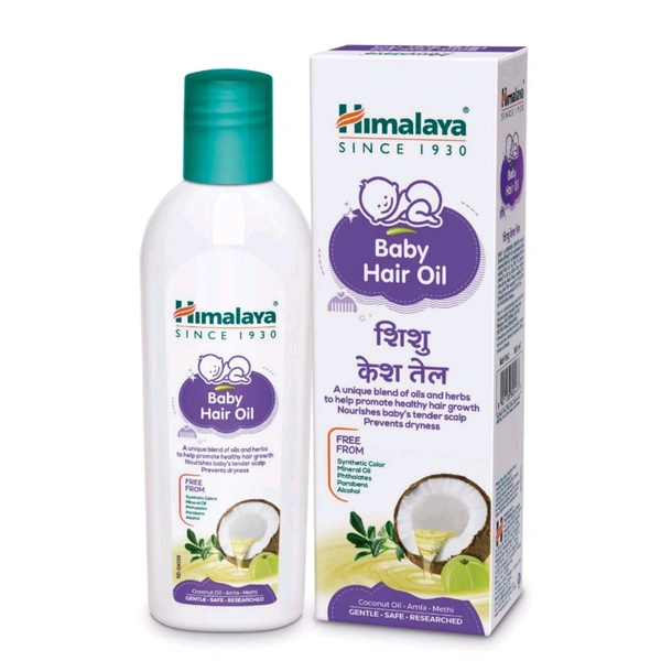 Himalaya Baby Hair Oil - 100ml, Coconut Oil