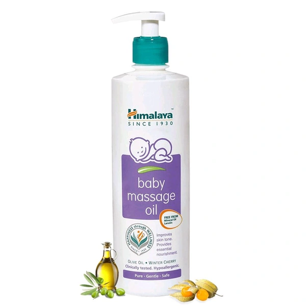 Himalaya Baby Massage Oil - 50ml, Gentle