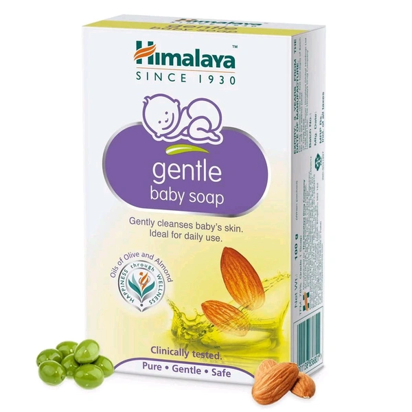 Himalaya Baby Soap - 125Gm, Olive Oil