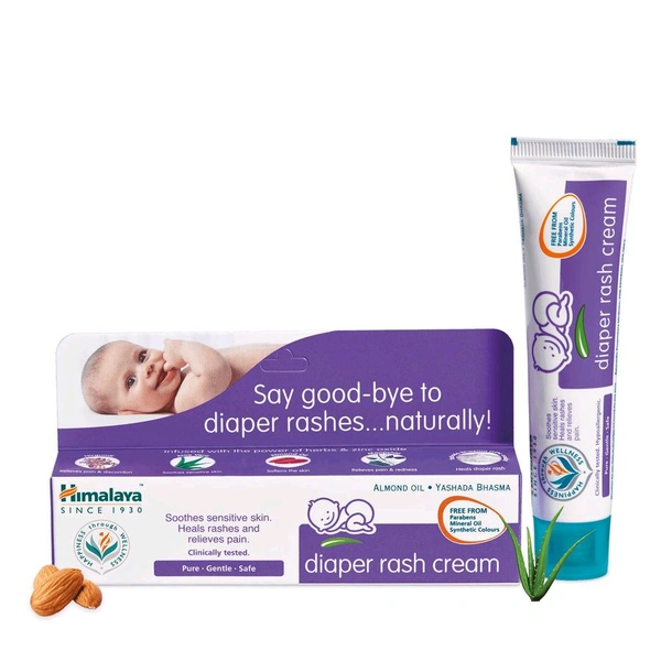 Himalaya Baby Diaper Rash Cream - 20Gm, Gentle