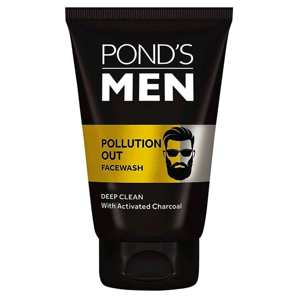 Ponds Men Face Wash - 100Gm, Pollution Out