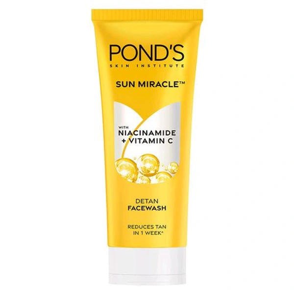 Ponds Face Wash - 100Gm, Sun Miracle