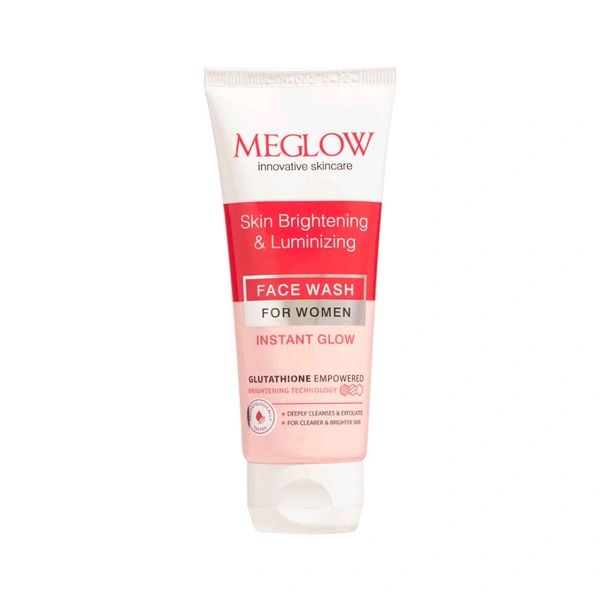 Meglow Face Wash - 70Gm, Instant Glow