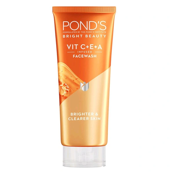 Ponds Face Wash - 100Gm, Vit C+E+A