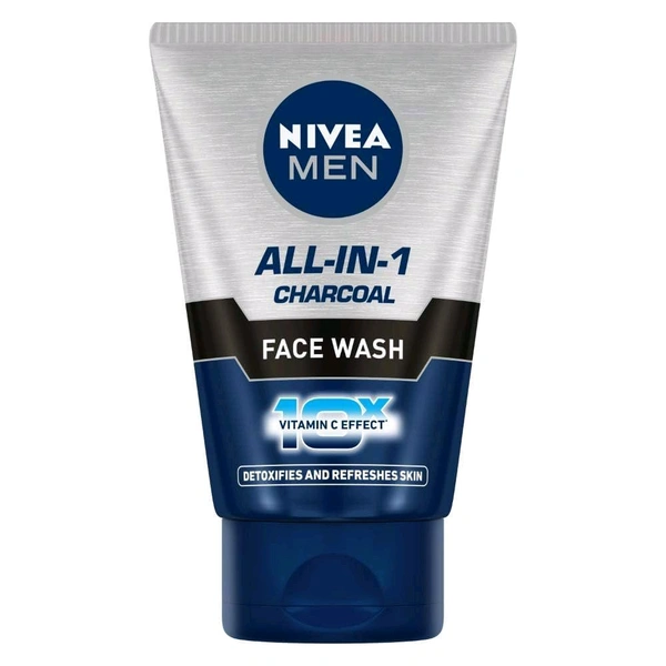 Nivea Men Face Wash - 50Gm, Charcoal