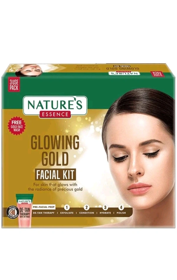 Natures Facial Kit Gold  - 75Gm