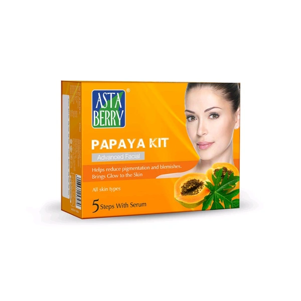 Asta Berry Facial Kit Papaya  - 100ml