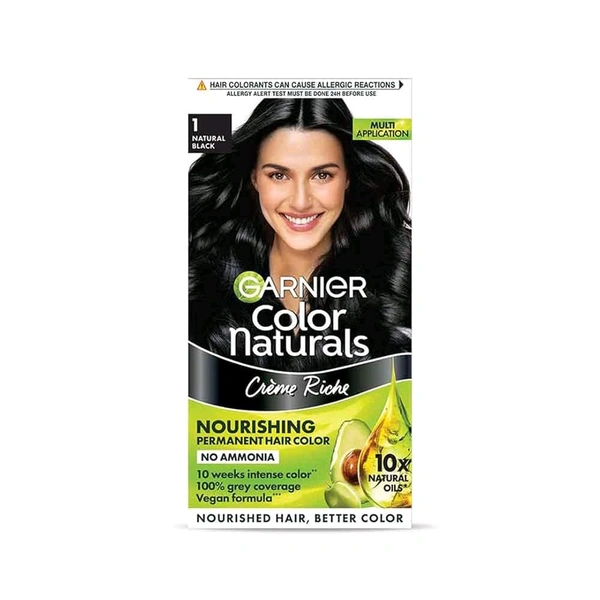Garnier Color Natural Black 1 - 35ml+30Gm