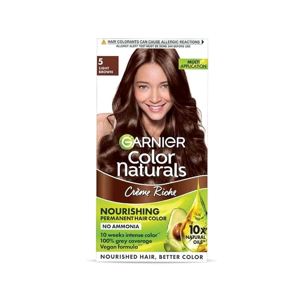 Garnier Color Light Brown 5 - 70ml+60Gm