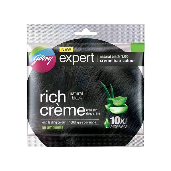 Godrej Colour Natural Black 1.00 - 20Gm+20ml