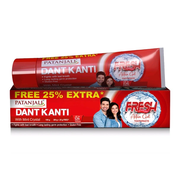 Patanjali Toothpaste Fresh  - 45Gm