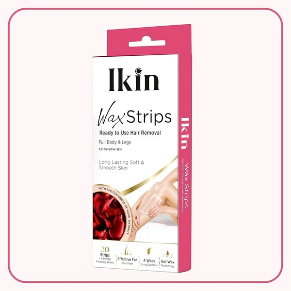 Asta Berry Wax Strip Rose - 8 strips