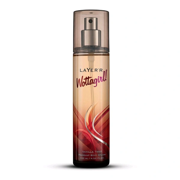 Layerr Wottagirl Perfume Vanilla Twist  - 135ml