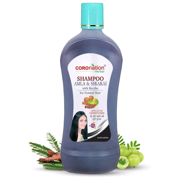 Coronation Shampoo Amla & Sikakai  - 500ml