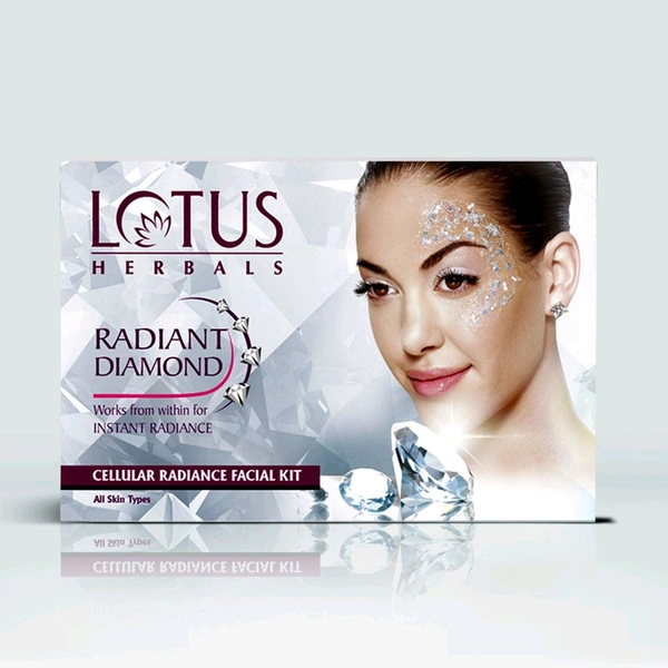 Lotus Facial Kit Diamond  - 40Gm