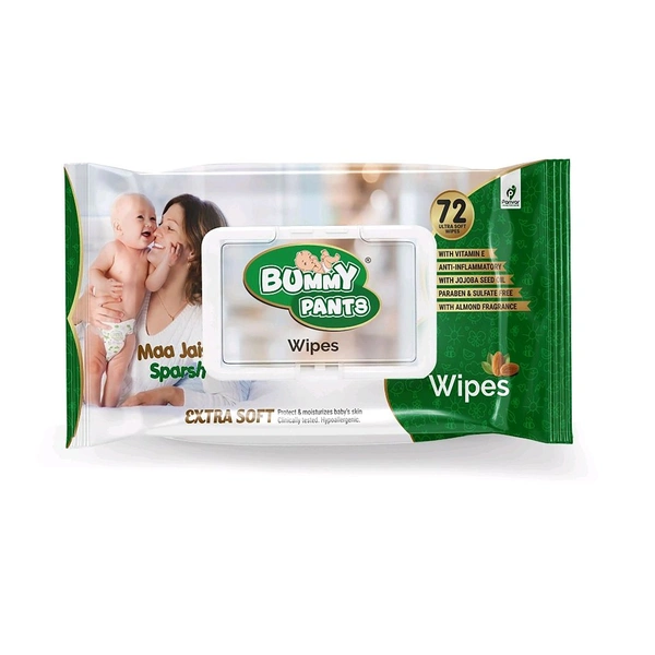 Bummy Wipes  - 72pcs