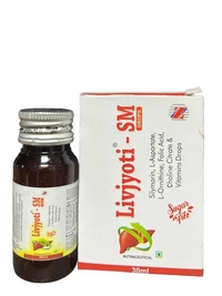 Livjyoti SM Drops – Ayurvedic Liver Detox & Strength Formula with Silymarin, Choline, and Vitamins | Zane Ayurveda