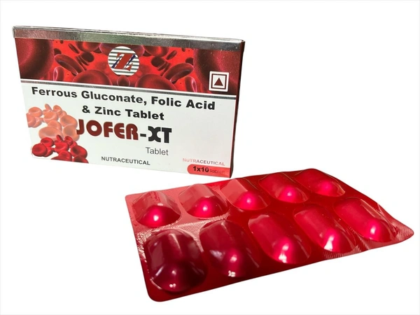 Jofer XT Tablet – Iron, Folic Acid & Zinc Supplement for Anemia and Fatigue