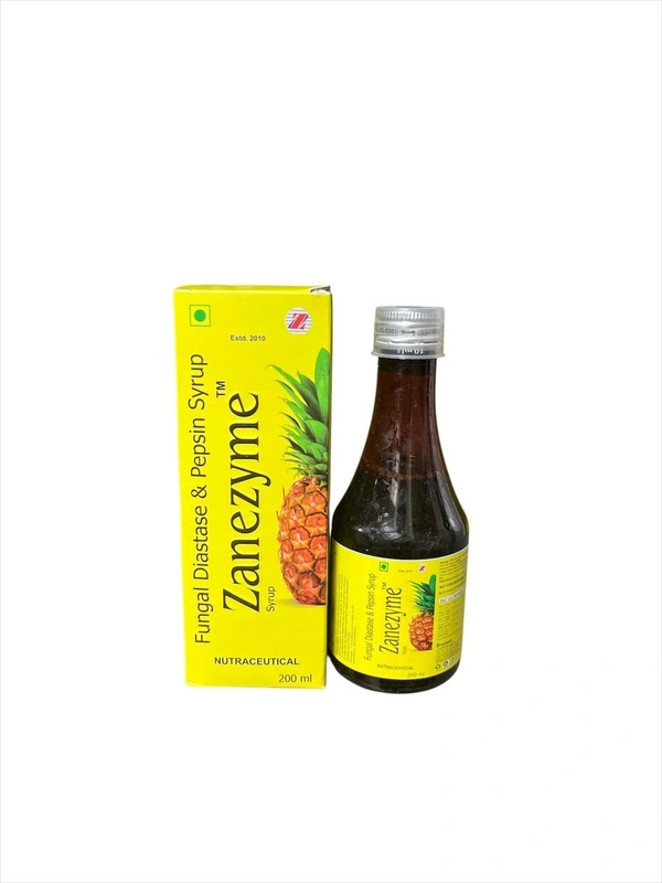Zanezyme Pine Syrup – Digestive & Multivitamin Syrup for Energy & Immunity