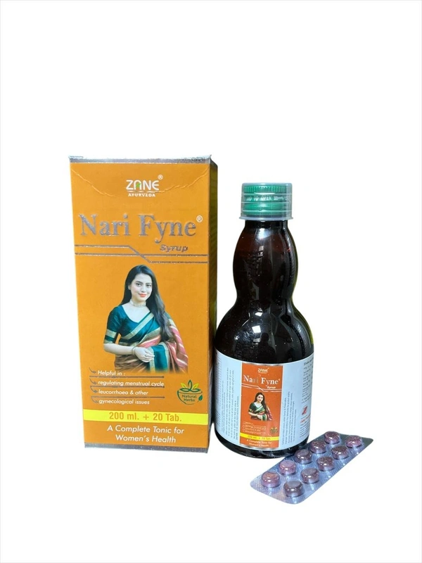 Narifyne Syrup + Tablet Combo – Ayurvedic Women’s Wellness & Hormonal Balance