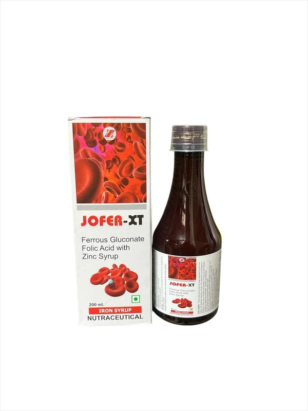 Jofer XT Syrup – Iron & Vitamin B12 Supplement for Energy, Stamina & Blood Health
