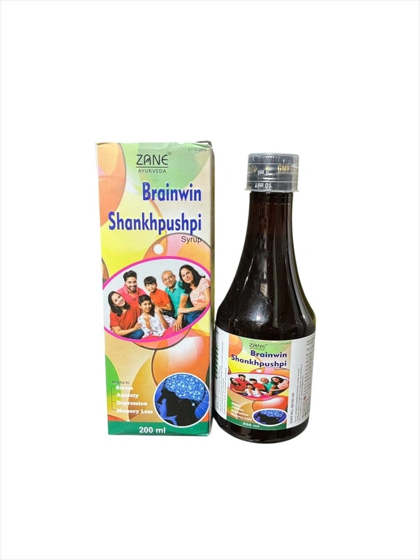 Brainwin Shankhpushpi Syrup – Ayurvedic Memory, Concentration & Brain Health Tonic