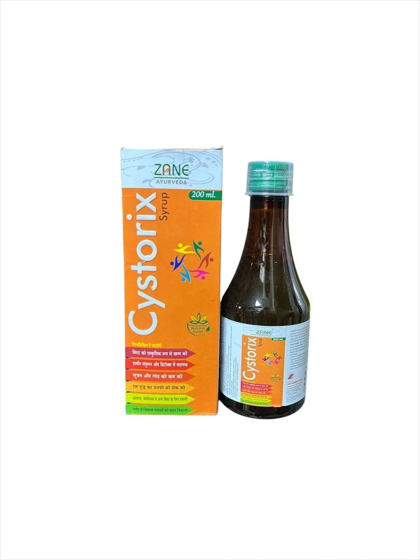 ZANE AYURVEDA Cystorix Syrup - An Ayurvedic Solution for Cyst Management - 200ML