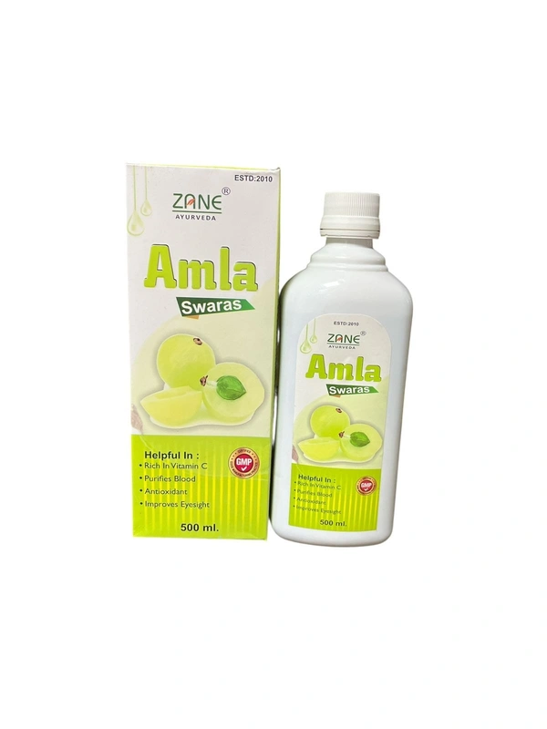 Amla Swaras Syrup – Natural Immunity Booster & Digestive Health Tonic | Ayurvedic Vitamin C Syrup