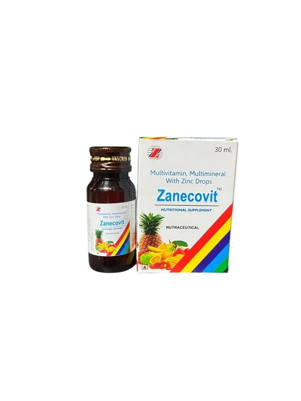 Zanecovit Drops – Daily Multivitamin & Immunity Booster for Kids | Biomerk / Zane Ayurveda