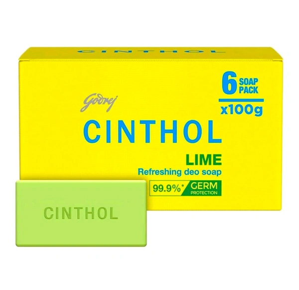 Godrej Lime Refreshing Deoria Soap - 375 G