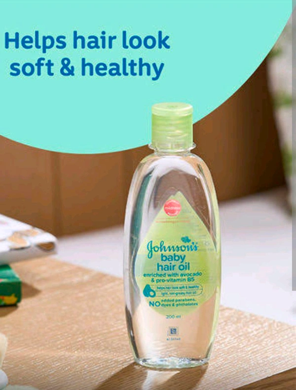 Jhonson & Jhoson Jhonson Baby Hair Oil - 60 ML