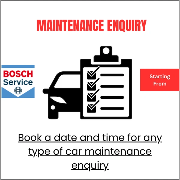 BOSCH AUTHORISED MULTI BRNAD CAR SERVICE Maintenance Enquiry -