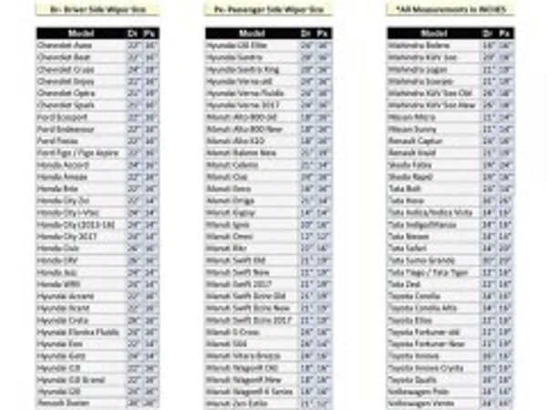 myTVS Crystal Wiper Blade 14" Inch