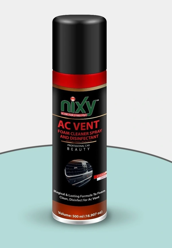 VAC Nixy Car Ac Vent Foam Cleaner and Disinfectant - Pine - King Size 500 ml - 