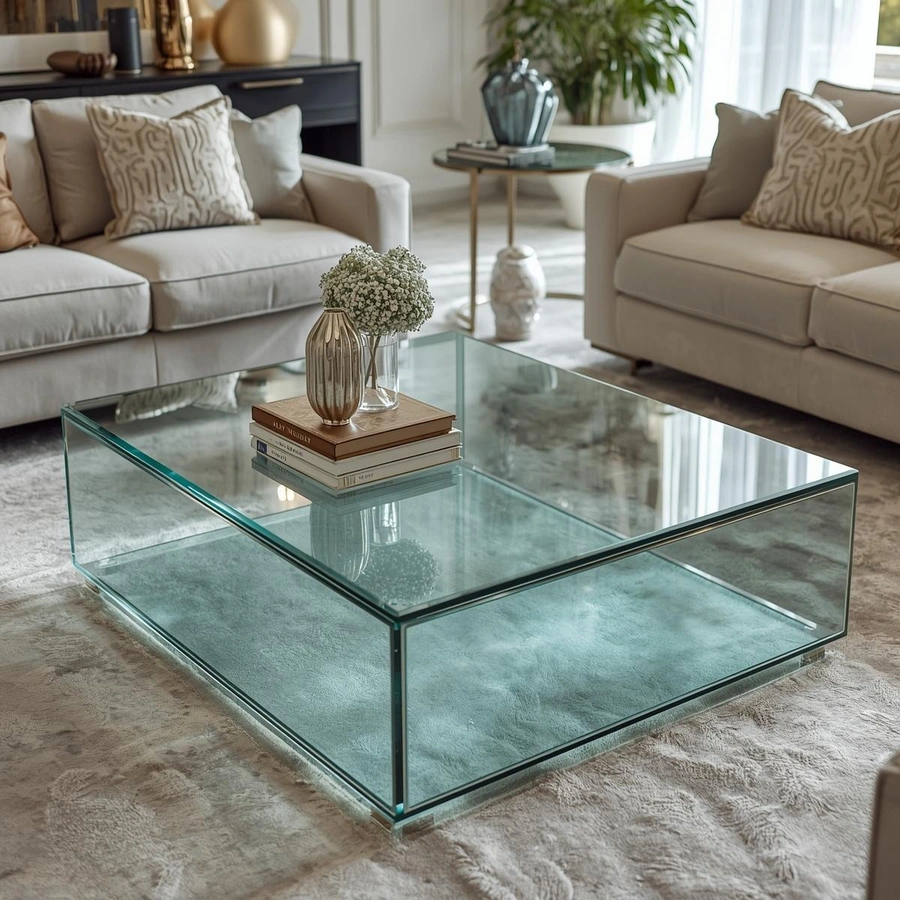 Glass furniture protection film