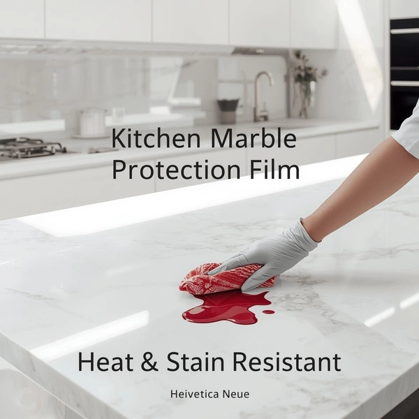 Surface Protection Film for Kitchen Marble