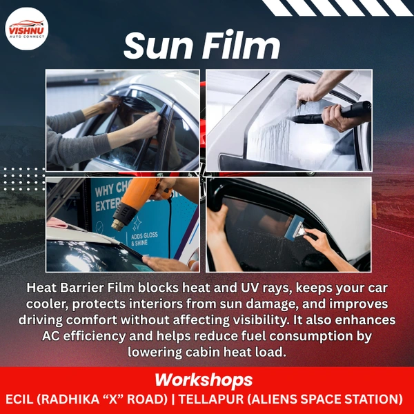 VISHNU CAR CARE Sun Film