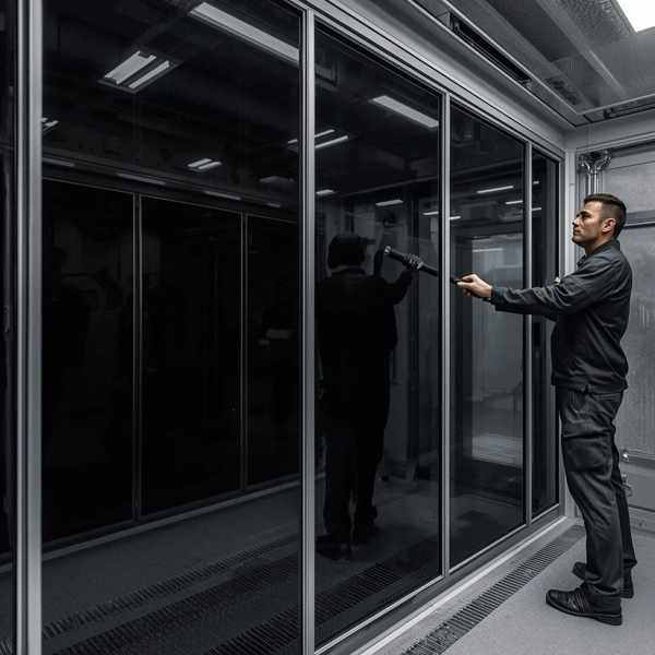 Jet Black Light-Blocking Films