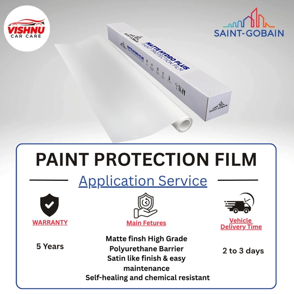 Saint-Gobain Matte PPF in Visakhapatnam (5 Years Warranty)