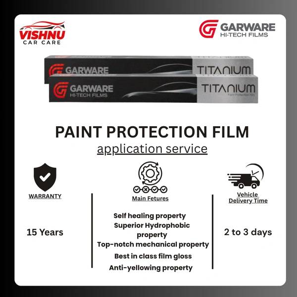 Garware Titanium PPF in Visakhapatnam (15 Years Manufacturer Warranty)