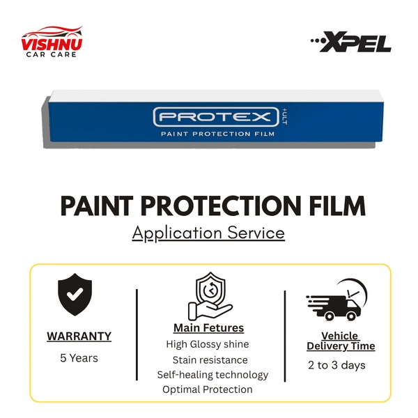 XPEL Protex Lite PPF in Visakhapatnam (5 Years Warranty)