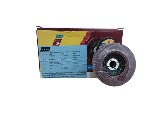 Norton-Saint Gobain FP53R267 Bearing Premium Flap Disc #80 (N) -