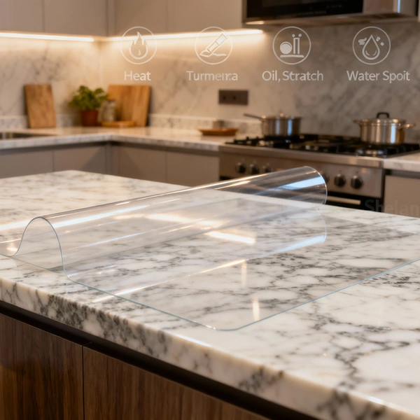 Kitchen Marble / Granite Countertop Protection Film โ Chennai