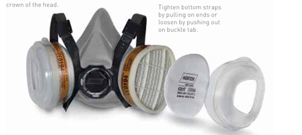 Norton-Saint Gobain AS70 Respiratory Mask Kit (N) - 