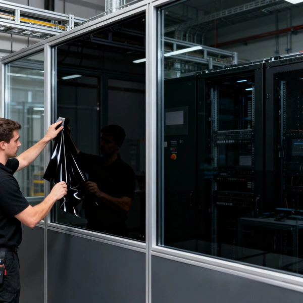 Jet Black Light-Blocking Films