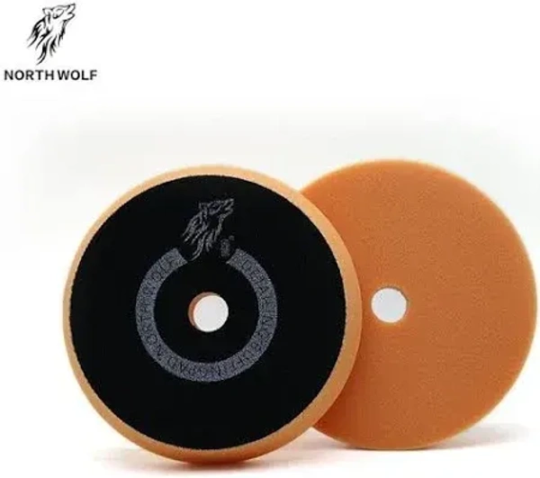 DETROMOTIVE - DA FOAM BUFFING PAD ORANGE" 5 " INCH