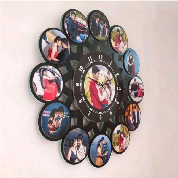 Heart MDF CLOCK - There is no Glass, 14*14