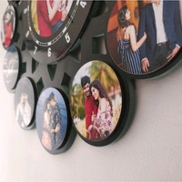Heart MDF CLOCK - There is no Glass, 14*14