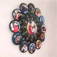 Heart MDF CLOCK - There is no Glass, 18*18