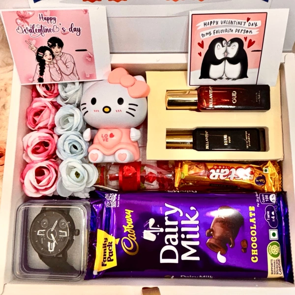 “Forever Love Valentine Gift Box” FOR MEN
(Cute • Romantic • Premium Combo)